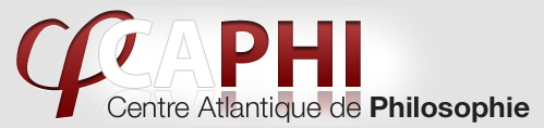 Centre Atlantique de Philosophie Centre Atlantique de Philosophie