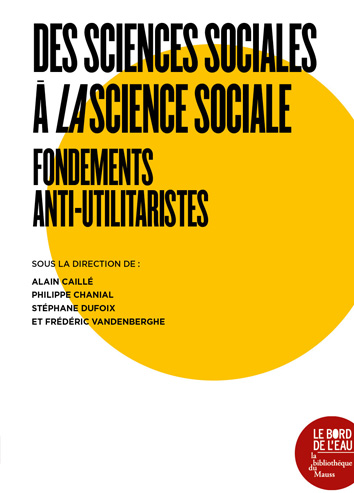 Des Sciences Sociales  La Science Sociale